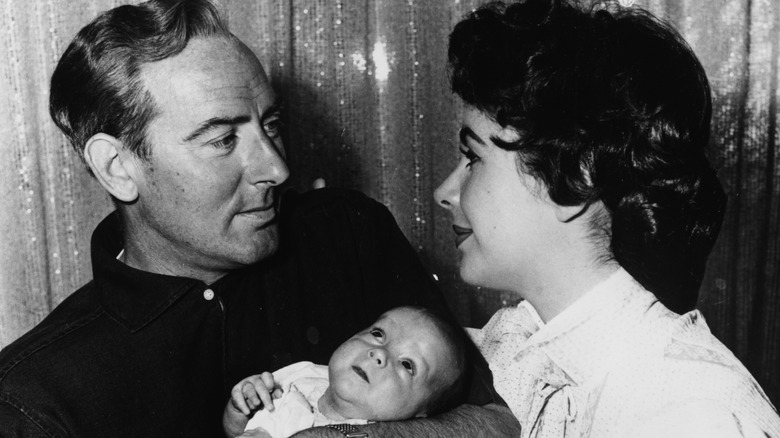 Michael Wilding and Elizabeth Taylor
