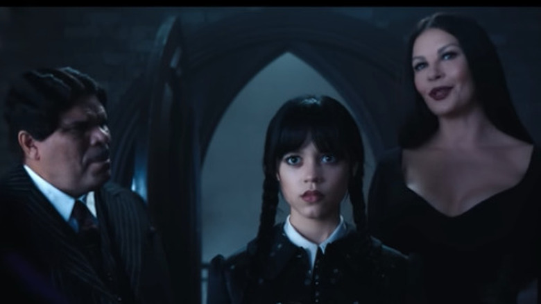 Jenna Ortega in "Wednesday Addams"