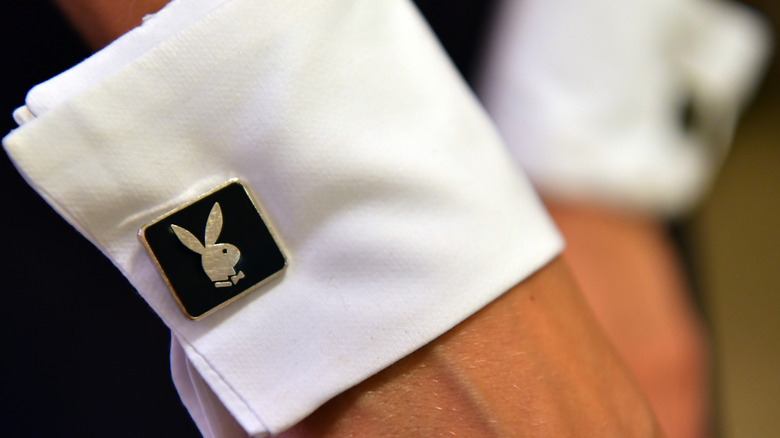 Playboy emblem cufflinks