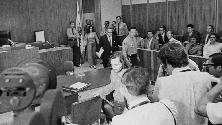 Irving Kanarek courtroom charles manson