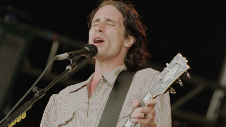 Jeff Buckley plays Glastonbury festival