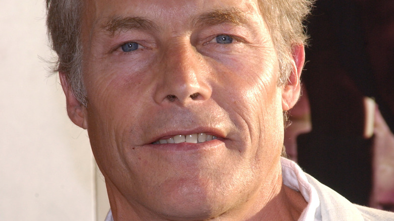 Michael Massee posing at event