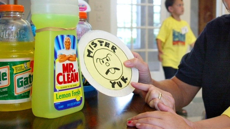 Mr. Yuk cleaning supplies