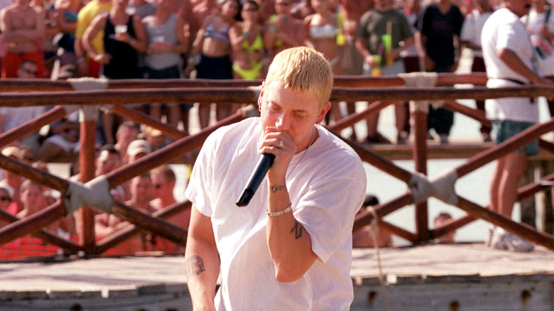 Jay Z performing at Spring Break