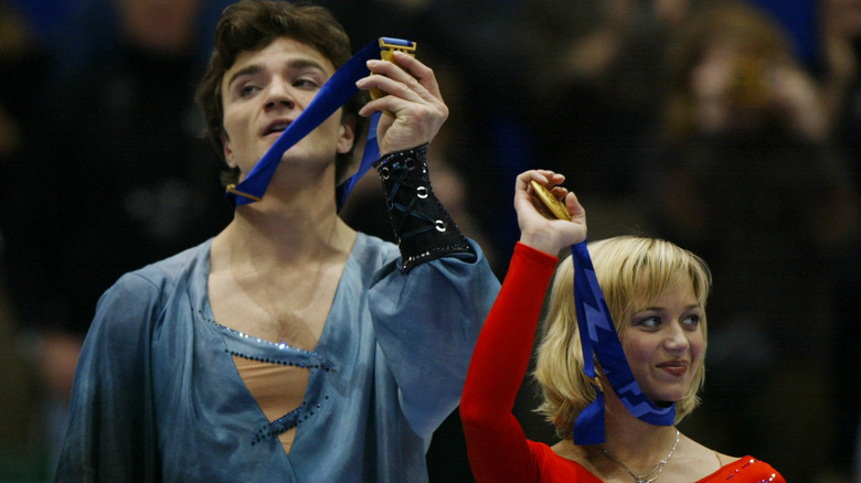 Elena Berezhnaya and Anton Sikharulidze