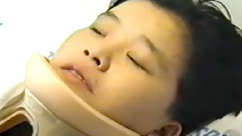 Gymnast Sang Lin recovering after her  accident