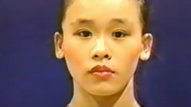 Sang Lan just before her accident