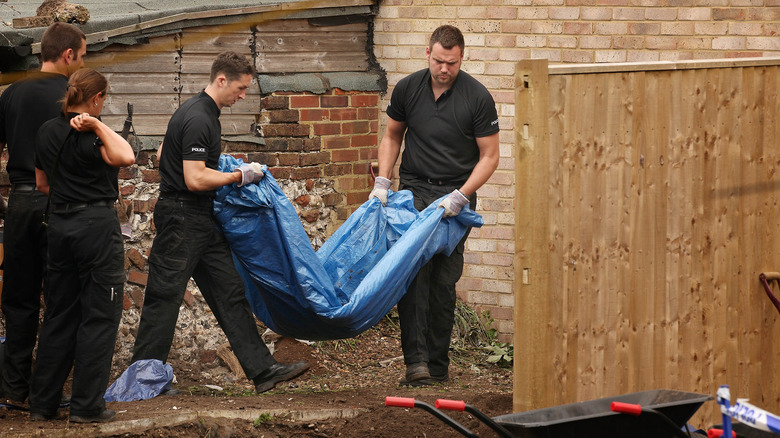 Police investigate Peter Tobin's property
