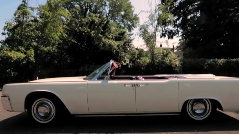 white Lincoln Continental