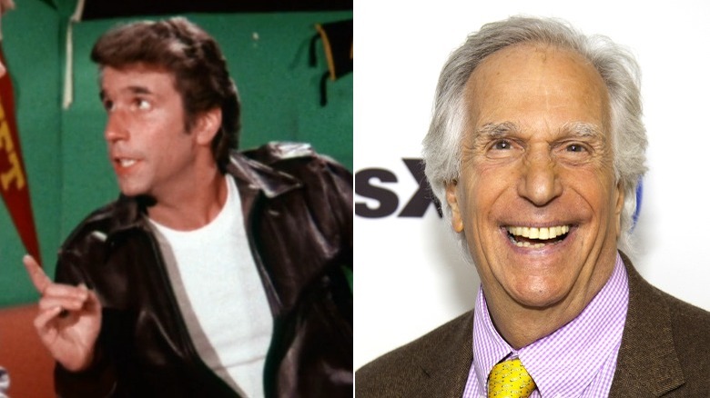 The Fonz and Henry Winkler