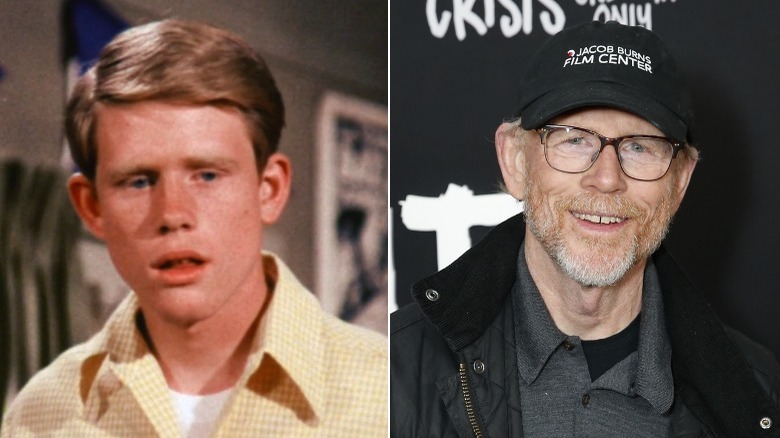 Richie Cunningham and Ron Howard