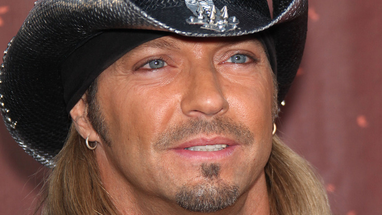 Brett Michaels at event