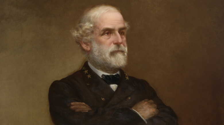 Robert E. Lee military uniform portrait