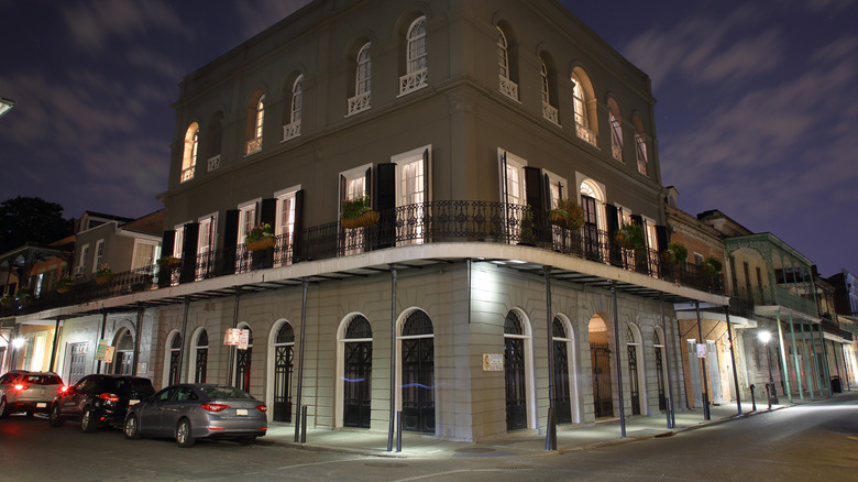 The LaLaurie Mansion at dawn