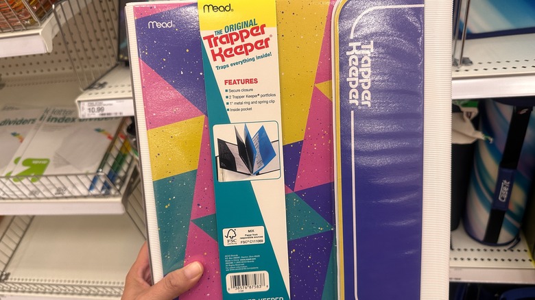 Trapper Keeper notebook 