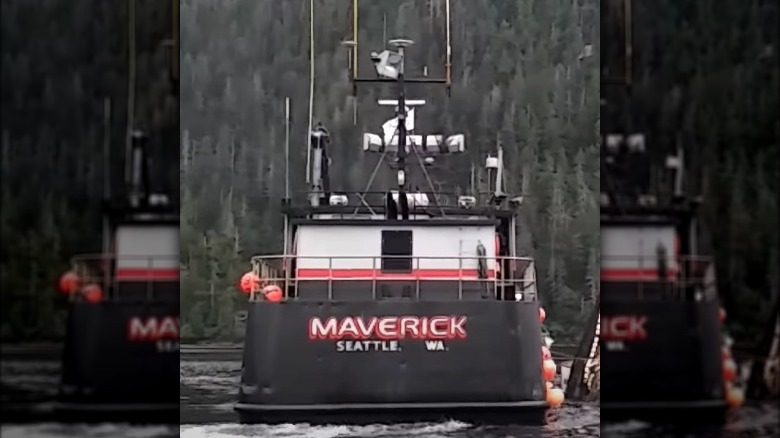 Rear of F/V Maverick