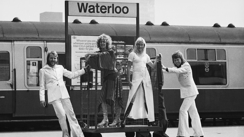ABBA Waterloo station