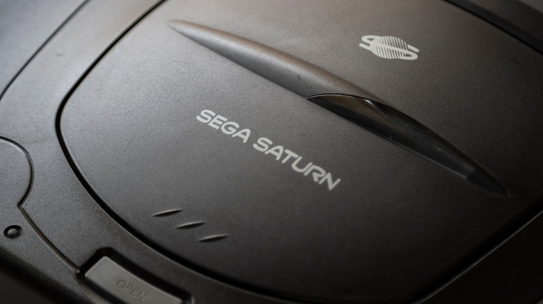 The Sega Saturn console
