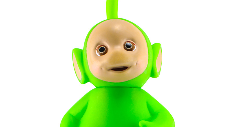 Dipsy the green Teletubby