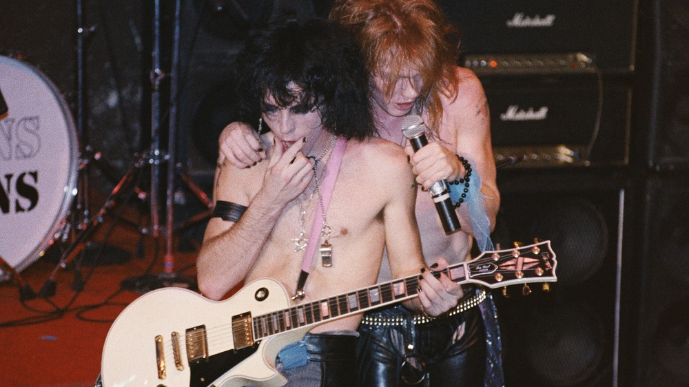 Tracii Guns, Axl Rose, 1984