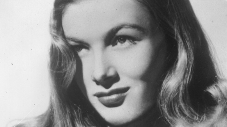 Veronica Lake smiling