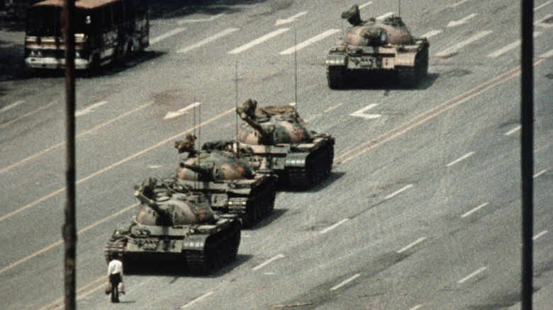 Tiananmen Square tank man