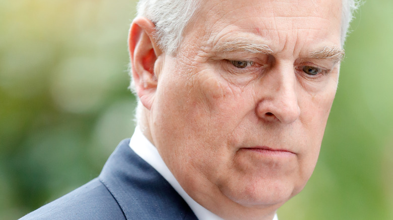 Prince Andrew concerned
