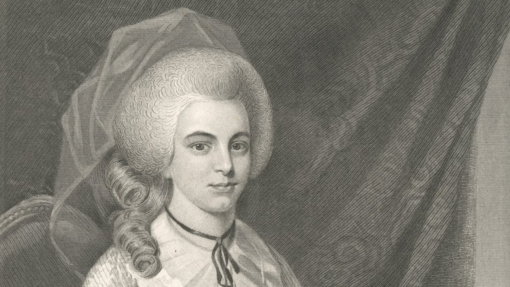 Engraving of Elizabeth Schuyler Hamilton