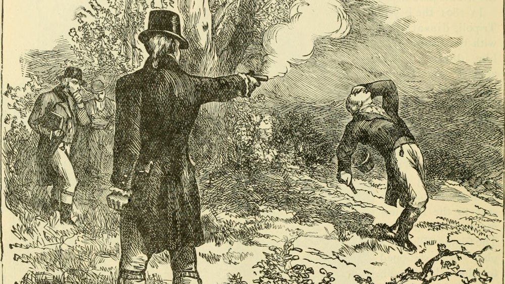 Duel between Aaron Burr and Alexander Hamilton