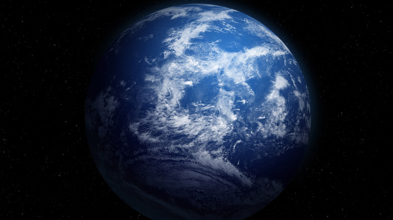 the earth from space