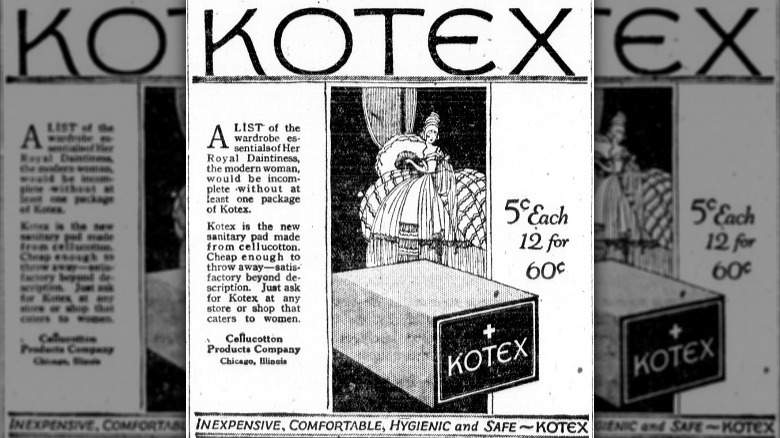 kotex ad 1920s
