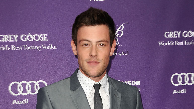 cory monteith staring ahead