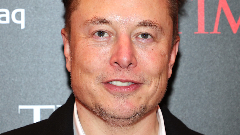 elon musk at an event for Time Magazine