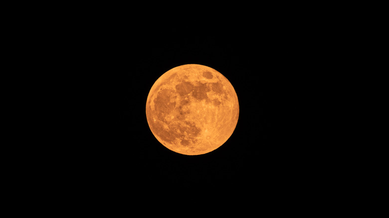 Strawberry supermoon