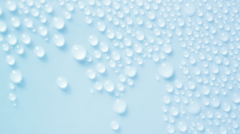 Water droplets 