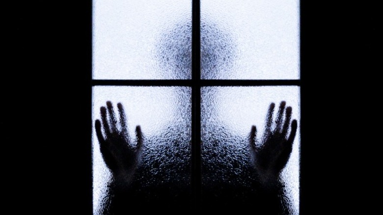 Ghost at the door