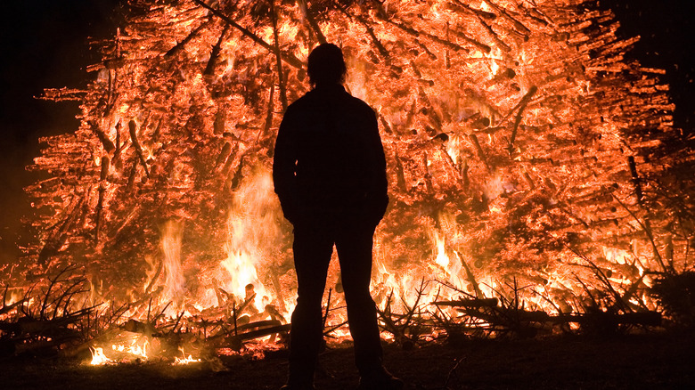 Easter bonfire