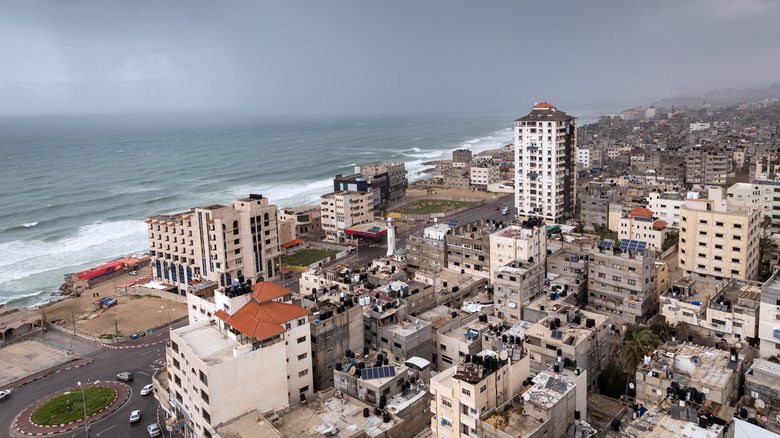 Gaza city by sea