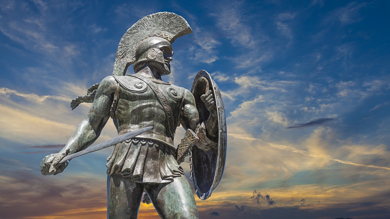 Statue of King Leonidas