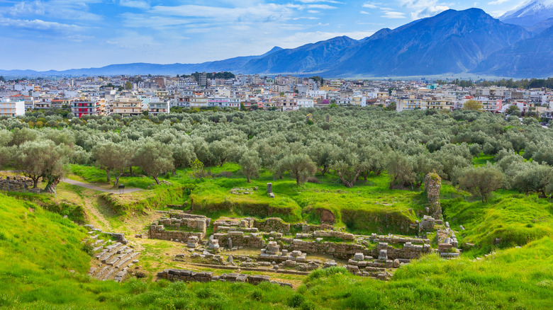 Ruins of ancient Sparta