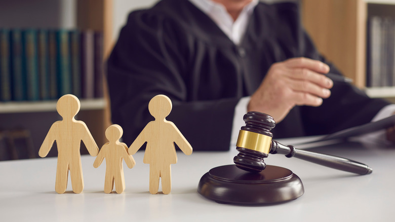 Family and judge