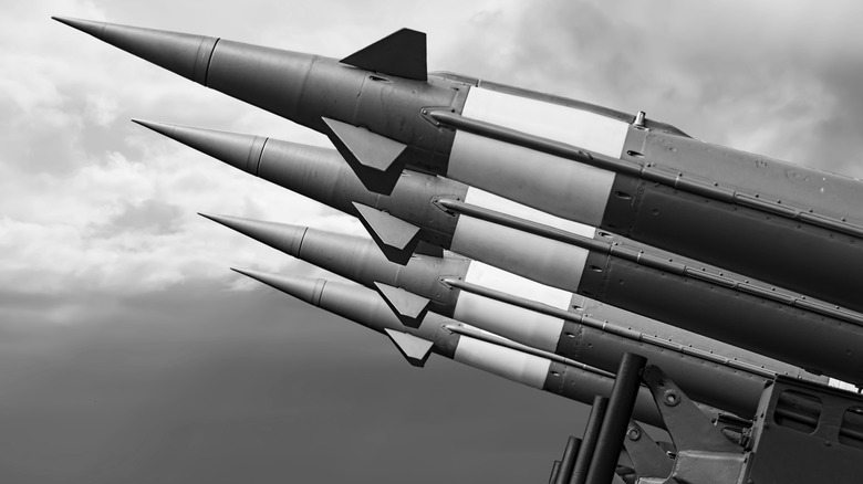 ballistic missiles nuclear bombs