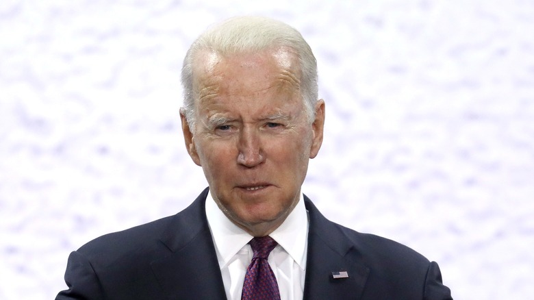 Joe Biden talking