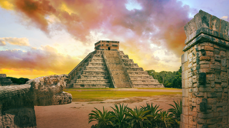 Mayan archaeological site