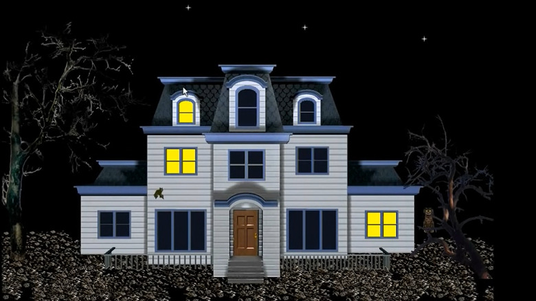 haunted house screensaver
