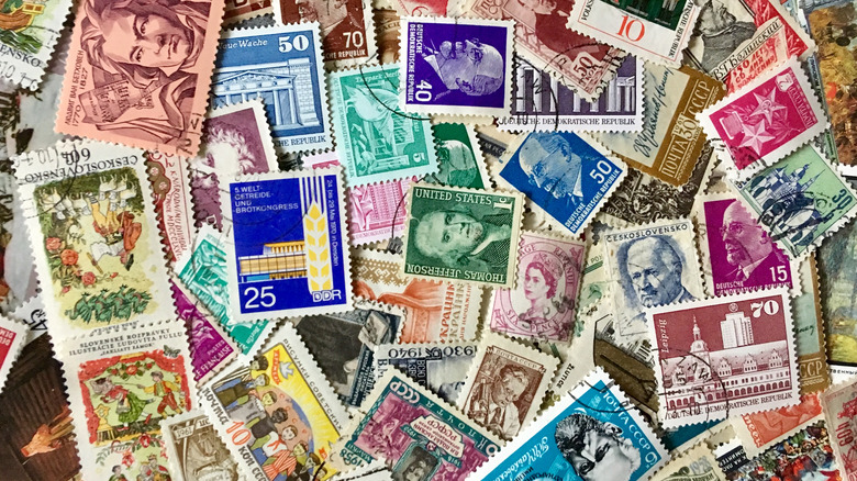 postage stamps