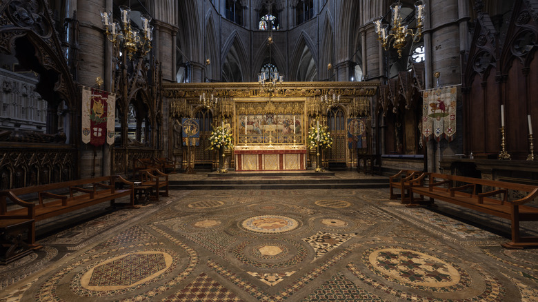 Cosmati Pavement and altar at Westminster