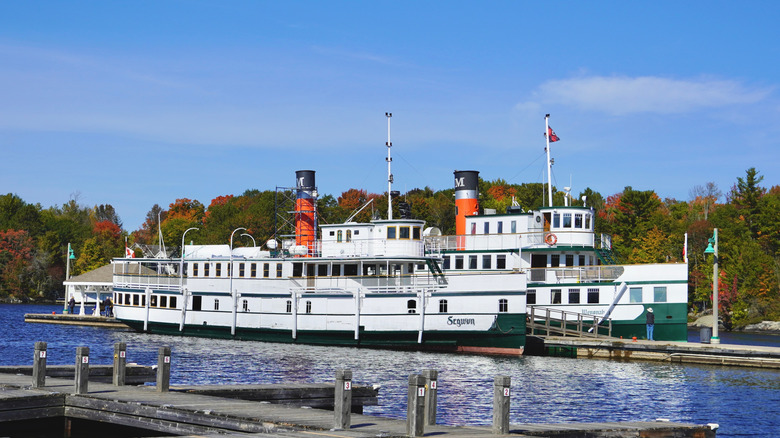 The RMS Segwun steamship