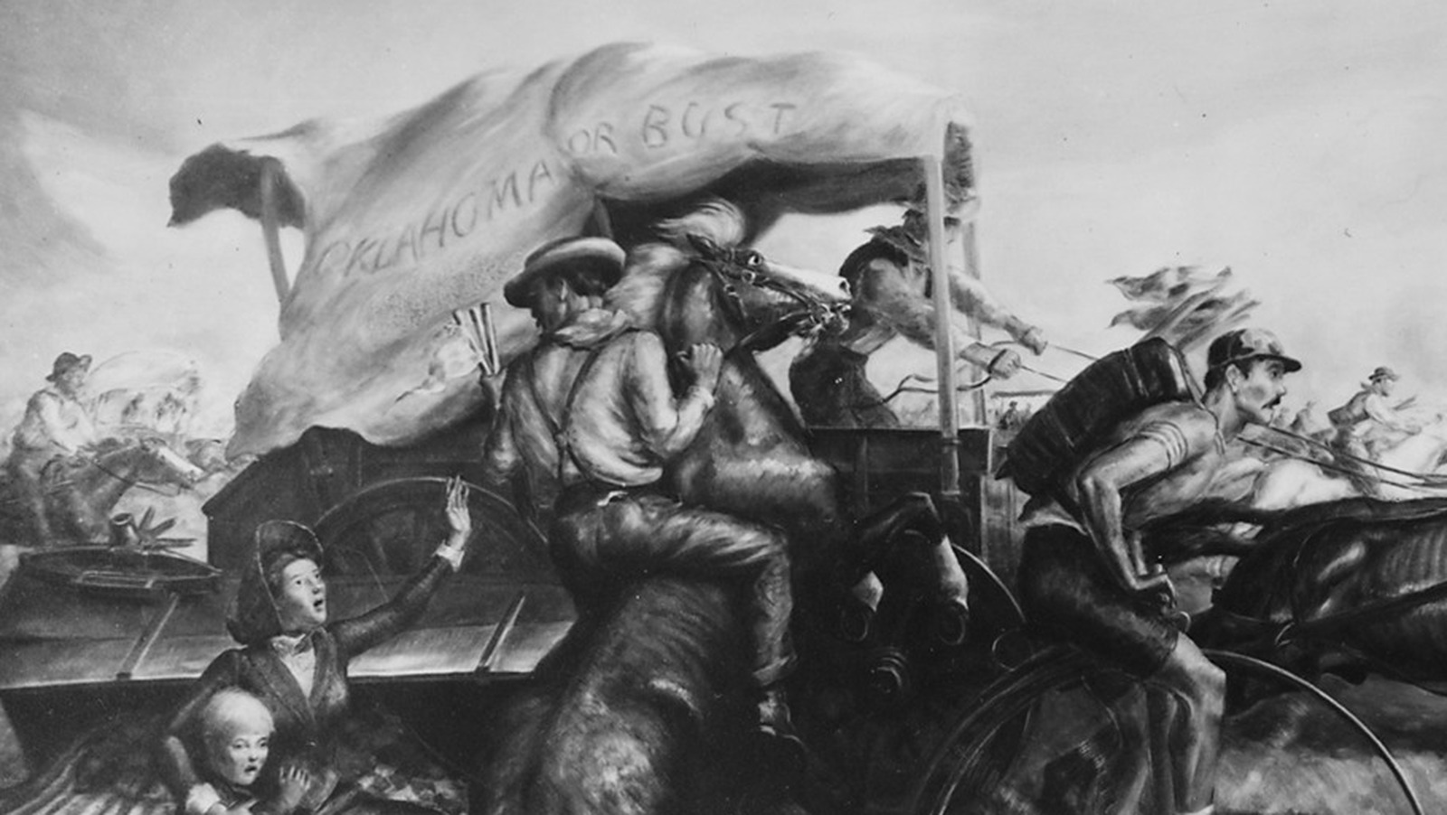 What It Was Like Taking Part In The Oklahoma Land Rush Of 1889