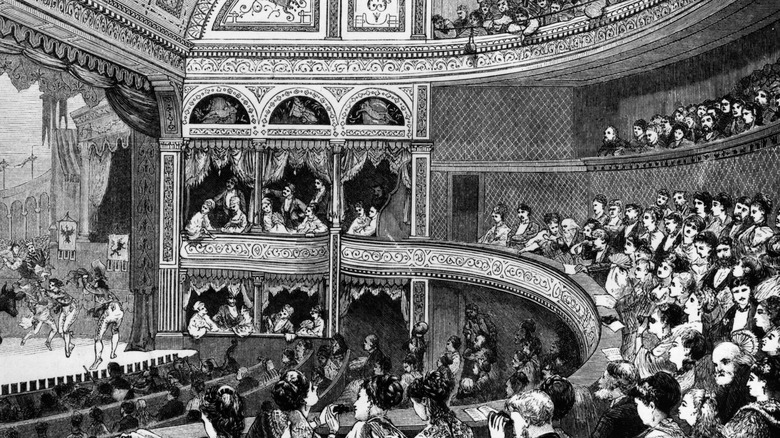 vaudeville audience stage